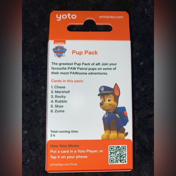 ✨YOTO - 2PK Bundle Audio Book Learning cards (Kids) - Paw Patrol+Disney Pixar✨ - Picture 4 of 16